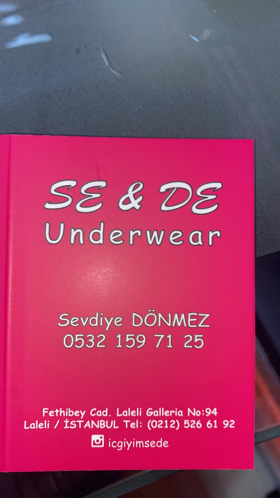 Se & De Underwear Fatih