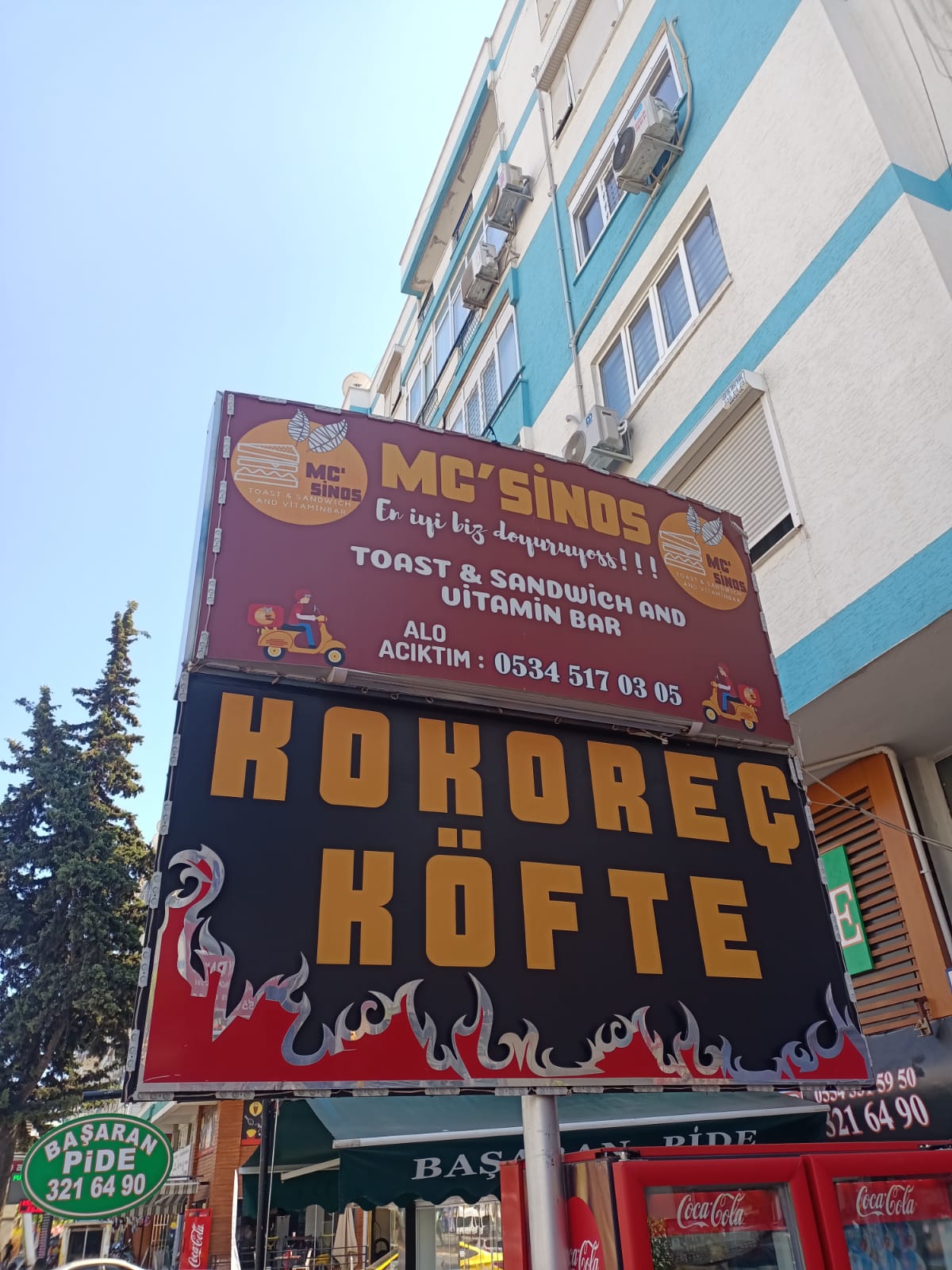 Mc’ Sinos Tost & Kokoreç Muratpaşa
